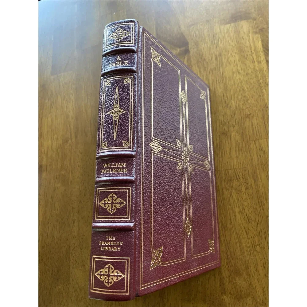 A Fable By Faulkner 1976 Leather Bound Franklin Mint